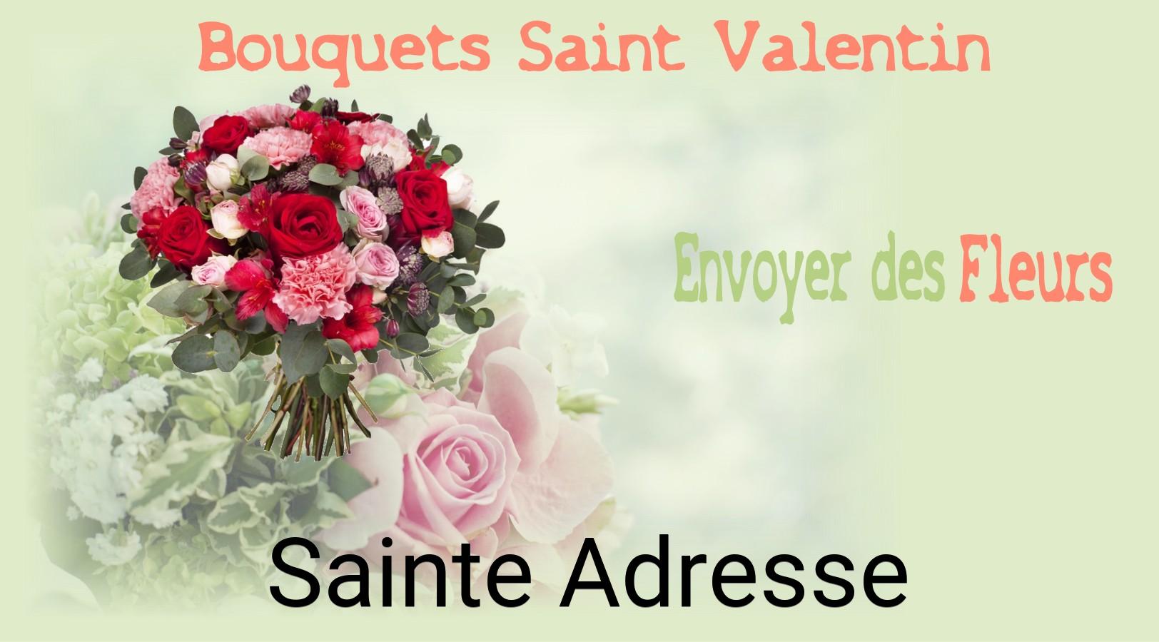 Roses de Saint-Valentin livrées à Sainte-Adresse
